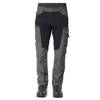 Pantalone Issaline Flexard 8022B 64% cotone e 36% nylon. Grigio