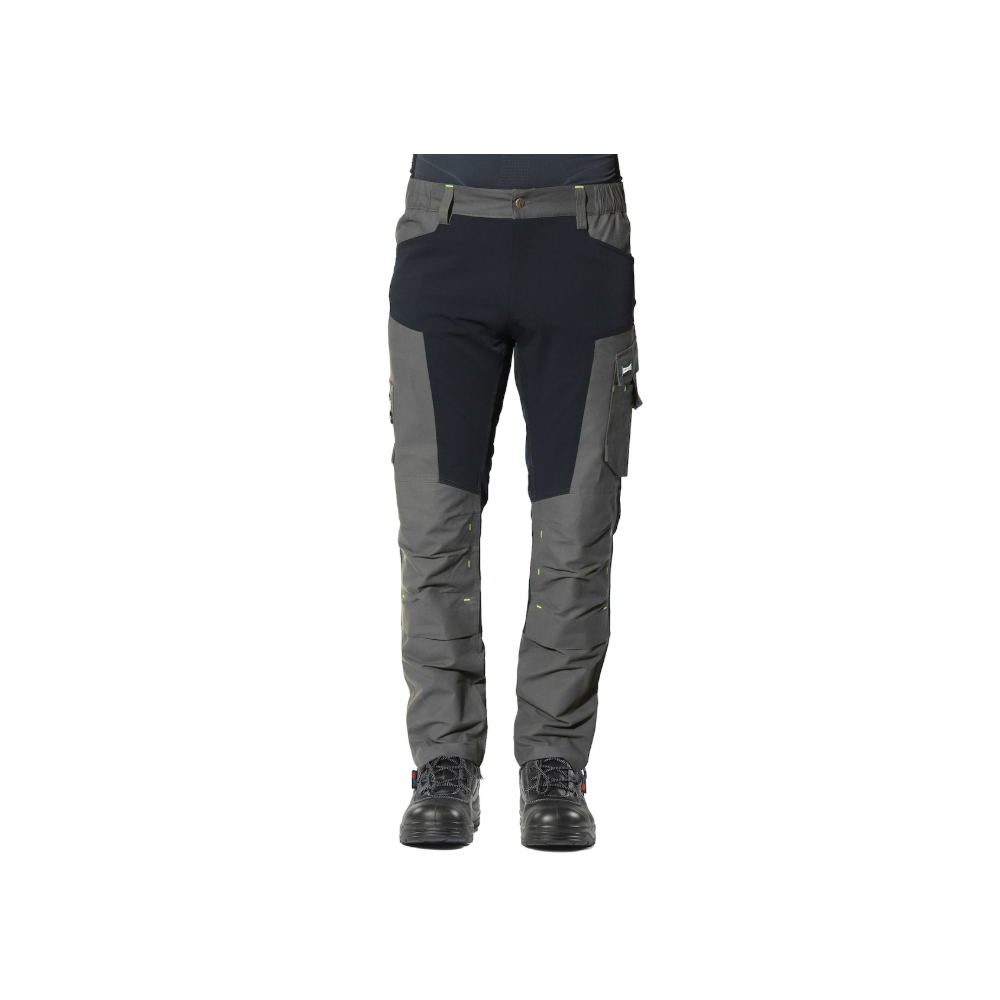 Pantalone Issaline Flexard 8022B 64% cotone e 36% nylon. Grigio