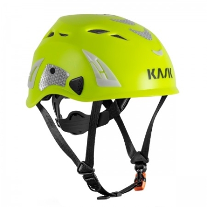 Elmetto superplasma AQ HI VIZ KASK. giallo fluo