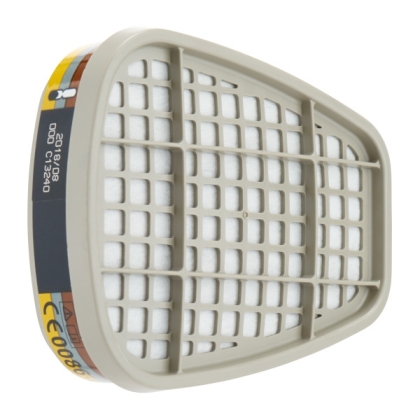 Filtro 3M, ABE1, 6057, per gas e vapori, con attacco a baionetta, serie 6000