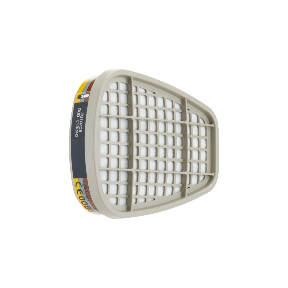 Filtro 3M, ABE1, 6057, per gas e vapori, con attacco a baionetta, serie 6000