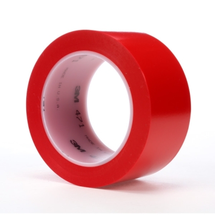 Nastro vinilico, 3M, 47150, 50 mm x 33 mm, rosso, ideale per mascherature