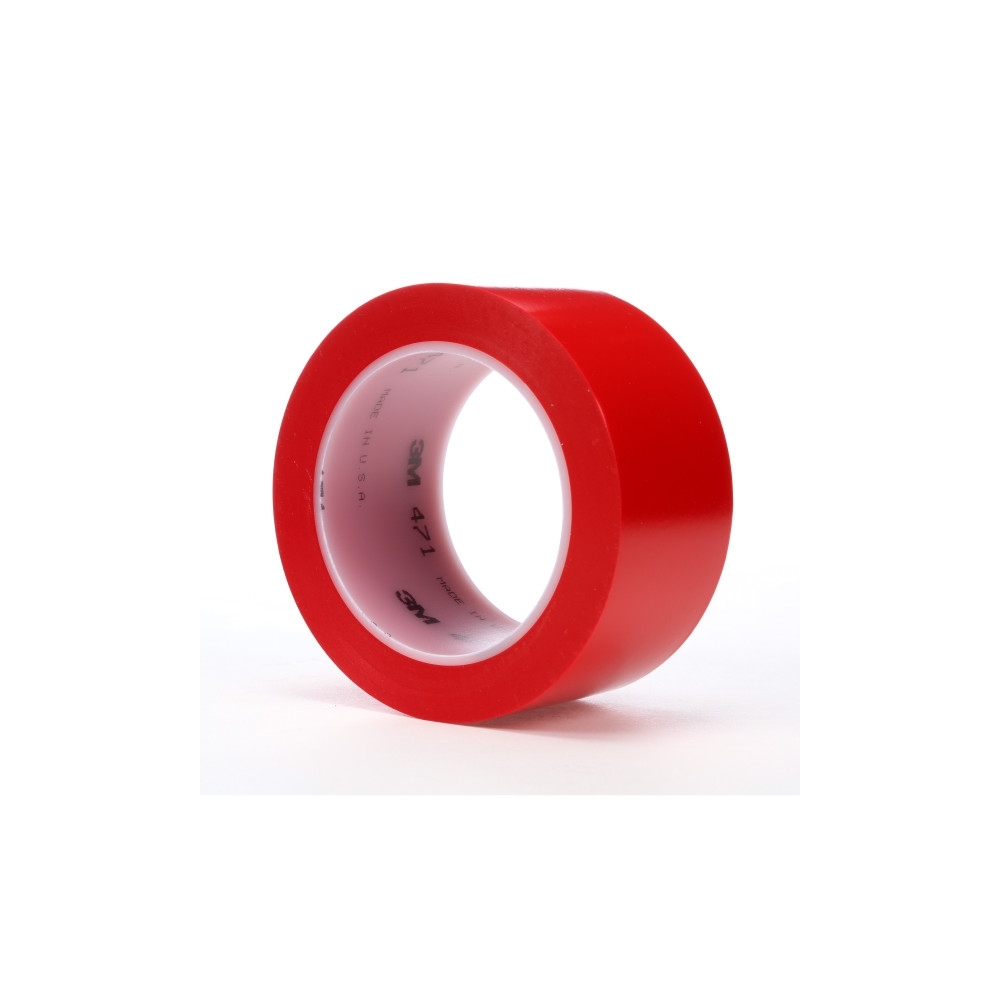 Nastro vinilico, 3M, 47150, 50 mm x 33 mm, rosso, ideale per mascherature