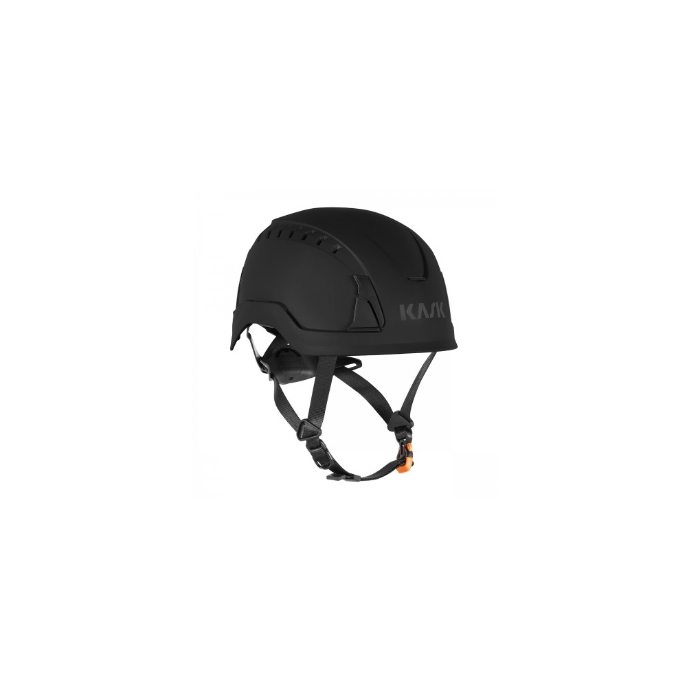 Elmetto Primero Air Kask, calotta esterna in polipropilene  e  calotta interna in schiuma Neopor® Ccycled® by BASF. Nero