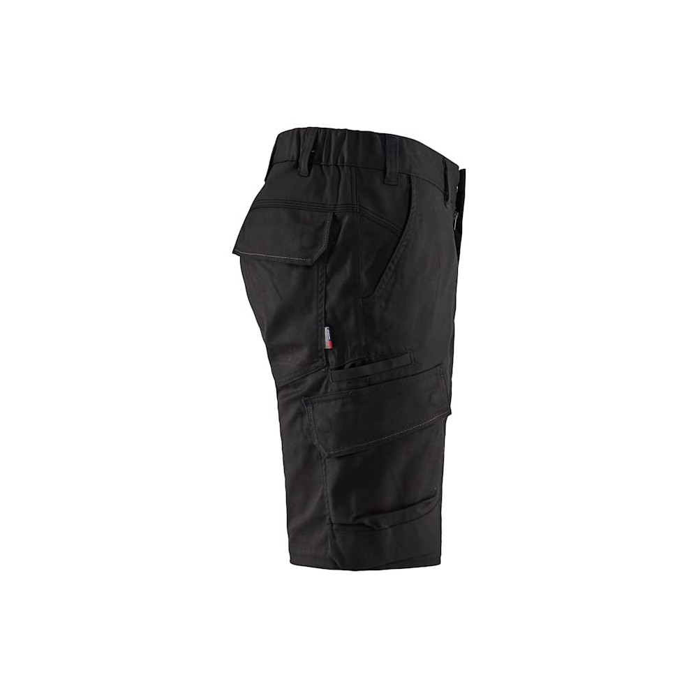 Bermuda, Blaklader, Industria Stretch, colore nero, Tessuto stretch 2-vie, anti-graffio