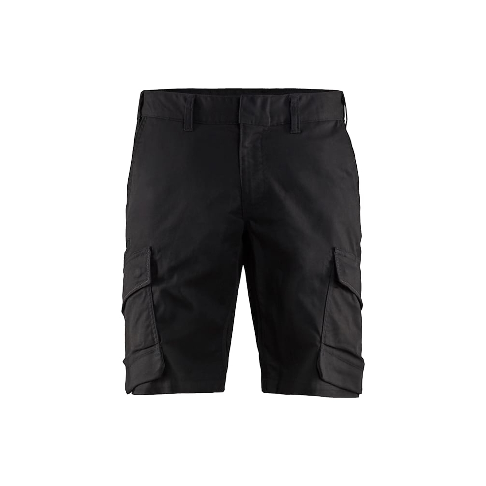 Bermuda, Blaklader, Industria Stretch, colore nero, Tessuto stretch 2-vie, anti-graffio