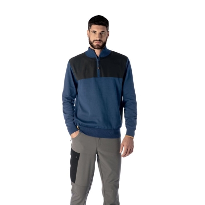 Pullover Zip Corta D-Force Como T011 | Camposicuro