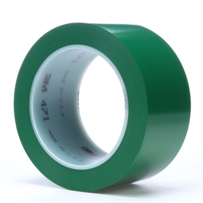 Nastro vinilico, 3M, 47150, 50 mm x 33 mm, verde, ideale per mascherature
