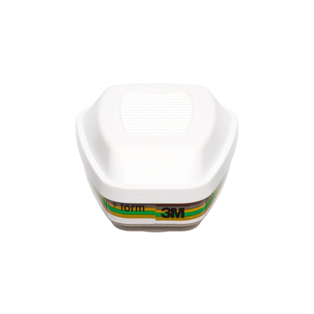 Filtro 3M, ABEK1P3 R, 6092, per polveri, gas e vapori, con attacco a baionetta, serie 6000