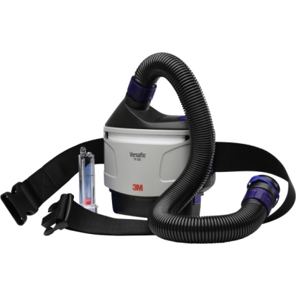 Respiratore elettroventilato Versaflo 3M, TR-315E+, Kit di base con filtro antiparticolato,  batteria,  tubo,cintura standard