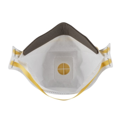 Respiratore 3M 9312+, antipolvere, con valvola, bianca, non indossata, serie Aure