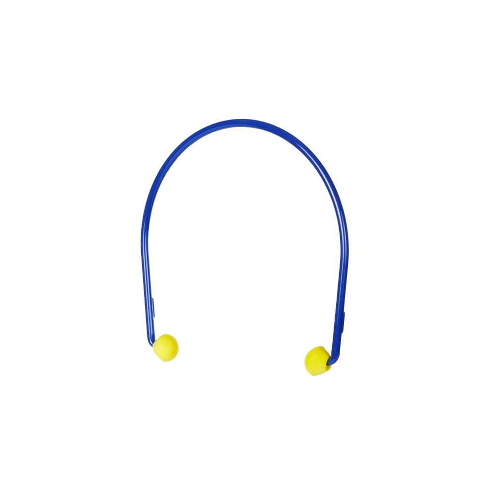 Inserti auricolari con archetto 3M, EC-01-000, auricolari gialli, archetto blu