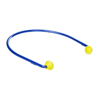 Inserti auricolari con archetto 3M, EC-01-000, auricolari gialli, archetto blu