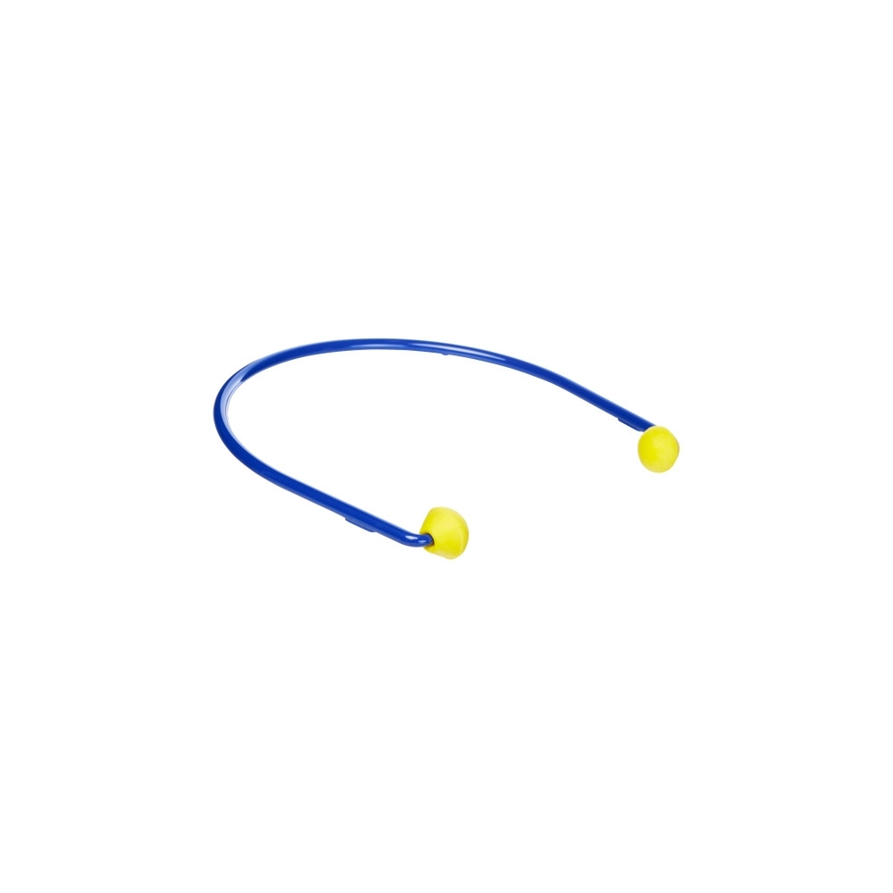Inserti auricolari con archetto 3M, EC-01-000, auricolari gialli, archetto blu