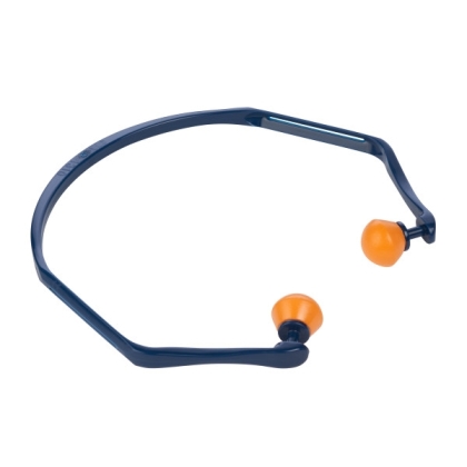Inserti auricolari con archetto 3M, 1310, con auricolari arancioni e archetto blu scuro