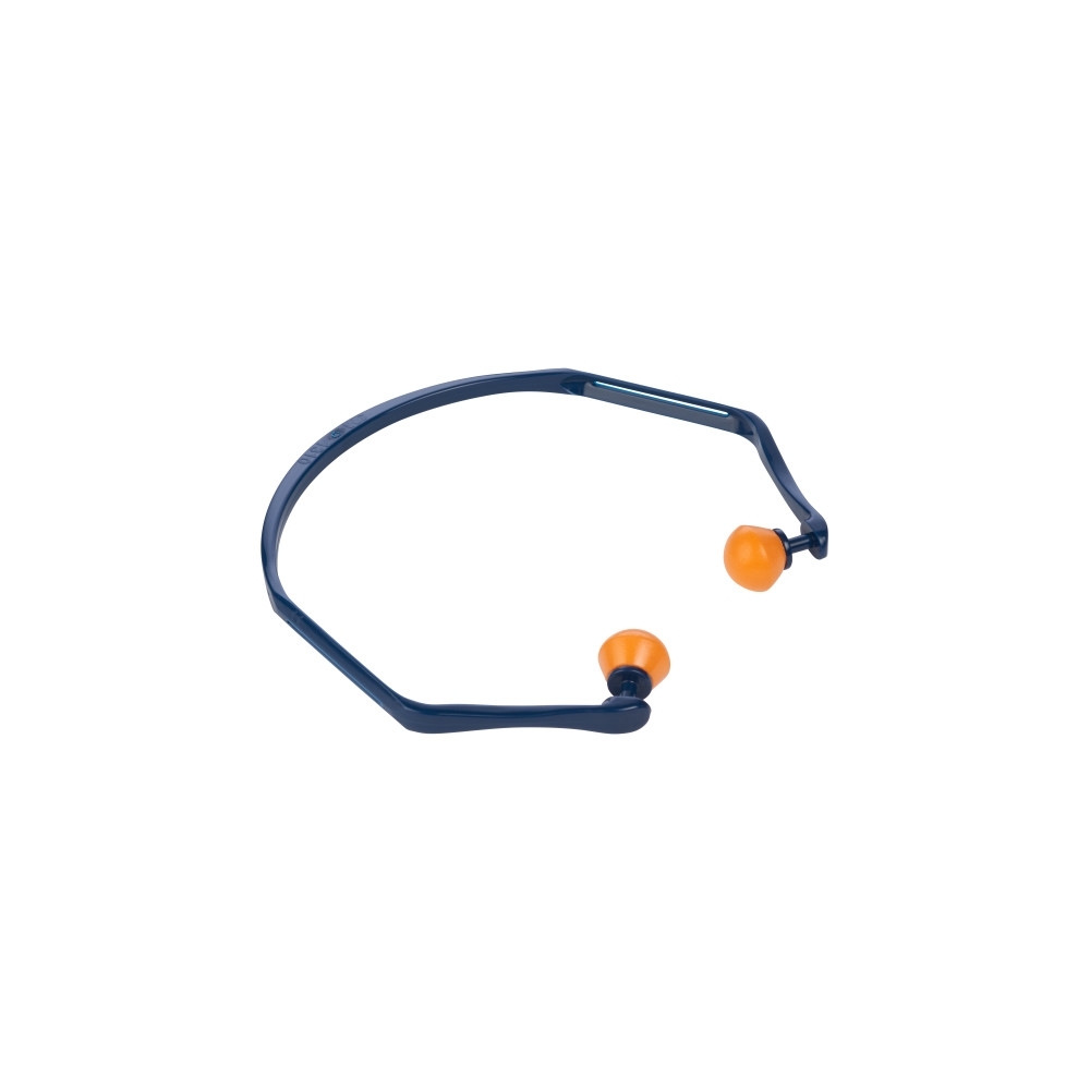 Inserti auricolari con archetto 3M, 1310, con auricolari arancioni e archetto blu scuro