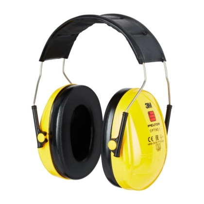 Cuffie auricolari 3M, H510A-401-GU, PELTOR, colore giallo, cuffie da bardatura temporale
