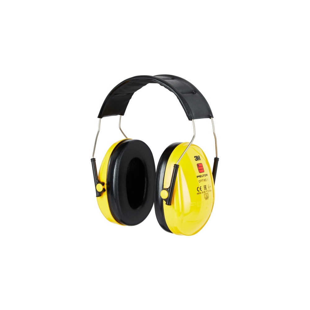 Cuffie auricolari 3M, H510A-401-GU, PELTOR, colore giallo, cuffie da bardatura temporale