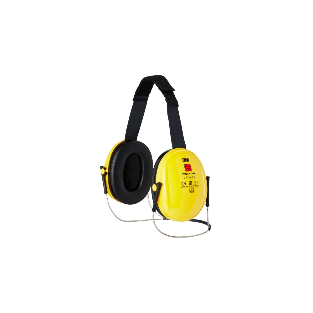 Cuffie auricolari 3M, H510B-403-GU, PELTOR, colore giallo, cuffie per bardatura nucale