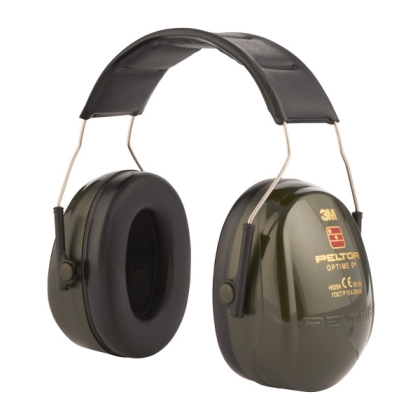Cuffie auricolari 3M, H520A-407-GQ, PELTOR, colore nero, cuffie da bardatura temporale