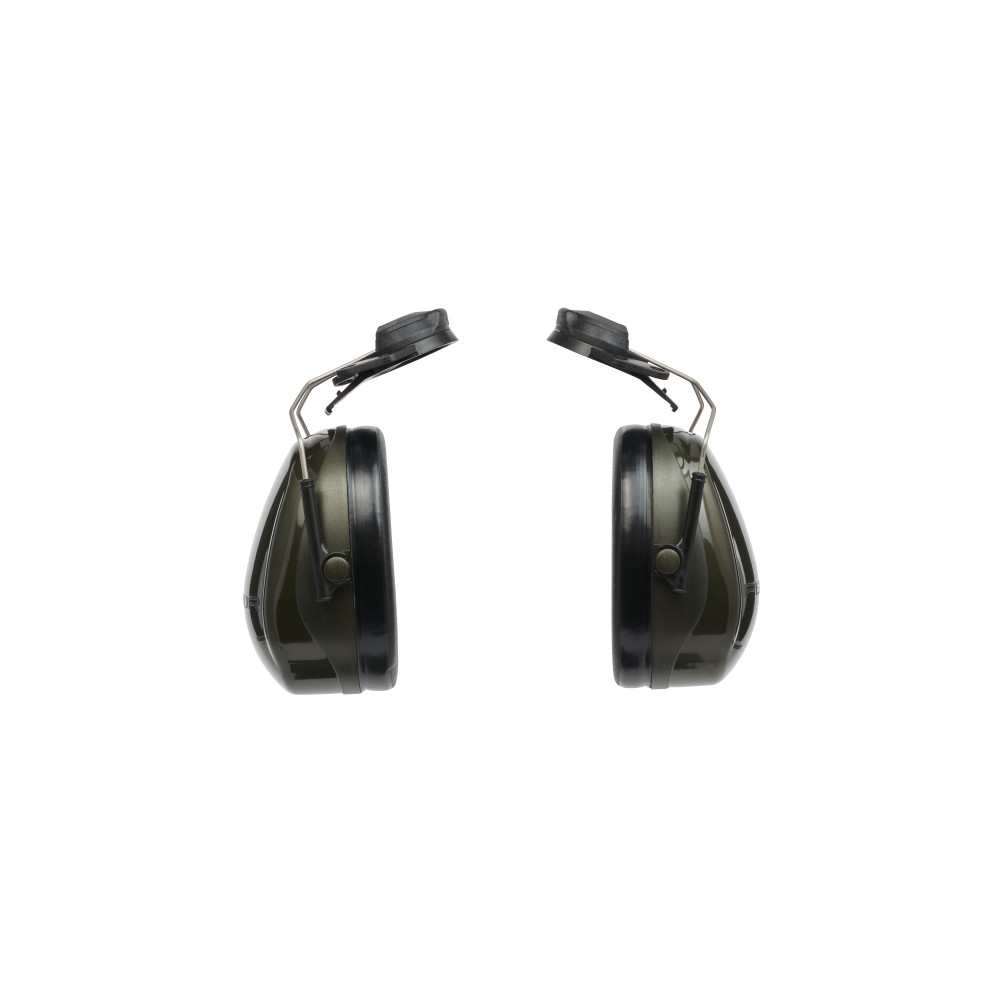 Cuffie auricolari 3M, H520P3E-410-GQ,  PELTOR, colore nero, cuffie per attacco per elmetto