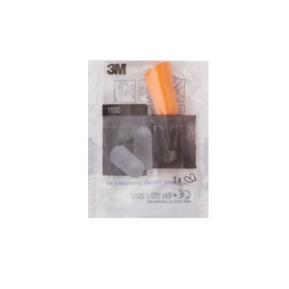 Inserti auricolari 3M, 1100, colore arancione, senza cordicella, pacchetto