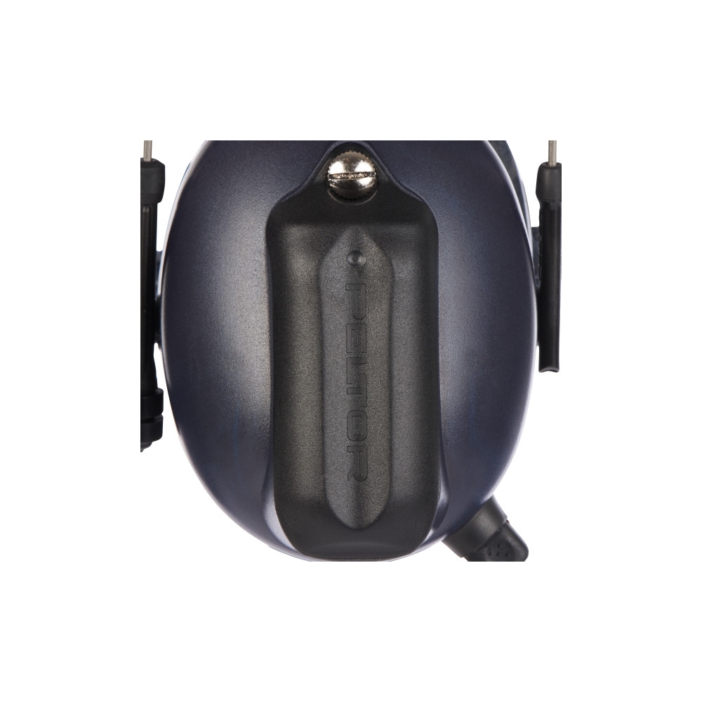 Cuffie auricolari 3M, MT53H7A4400-EU, PELTOR, colore nero, cuffie attive da bardatura temporale