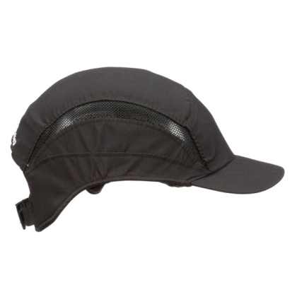 Bump Cap First Base 3 3M, 2030610, colore nero, visiera ridotta.