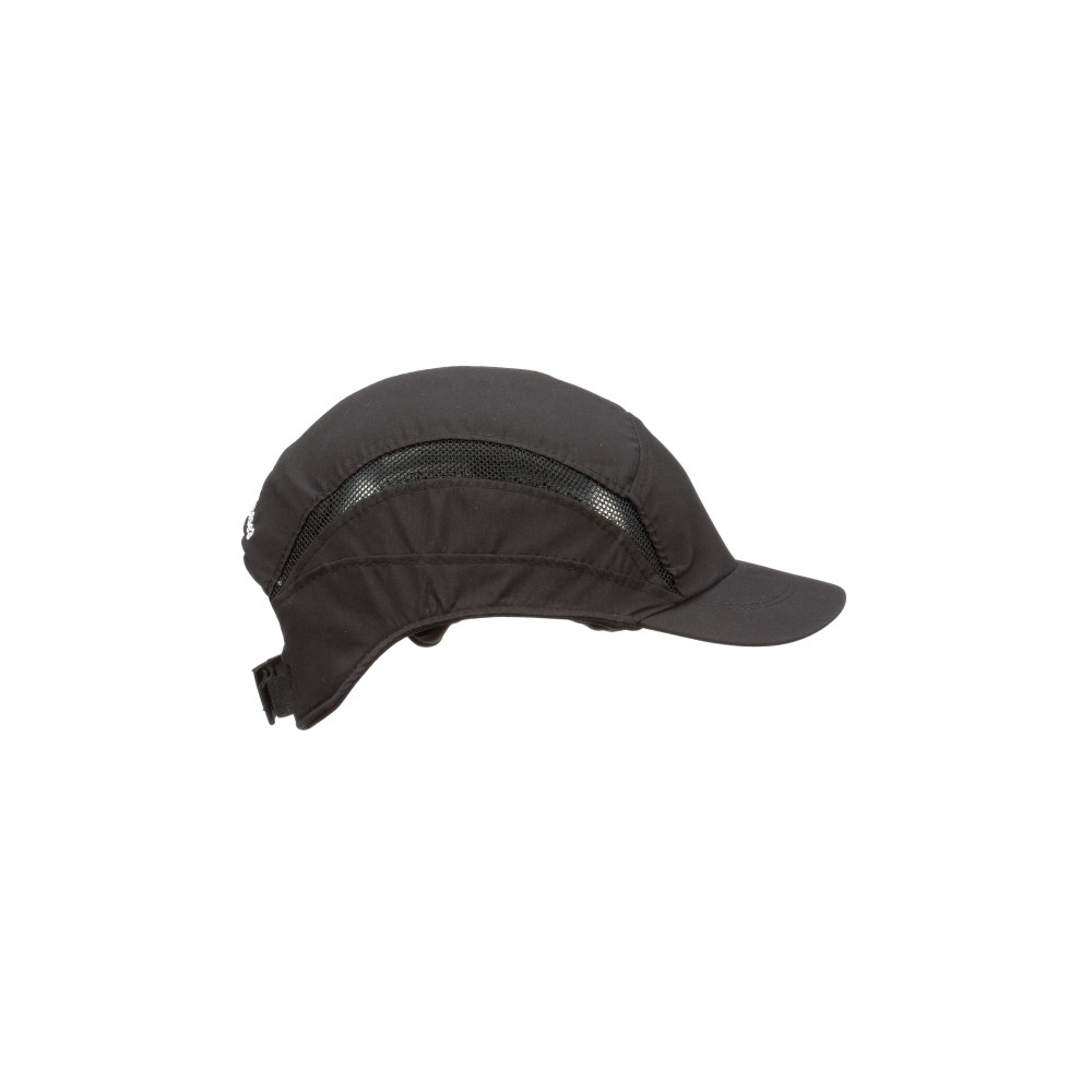 Bump Cap First Base 3 3M, 2030610, colore nero, visiera ridotta.