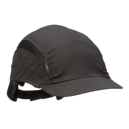 Bump Cap First Base 3 3M, 2030610, colore nero, visiera ridotta.