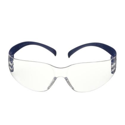 Occhiali 3M, SF101AF-BLU-EU, lenti trasparenti, montatura blu, non indossati