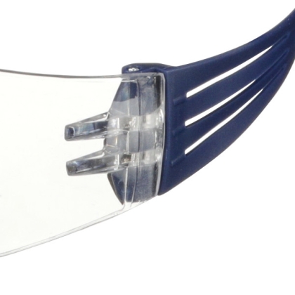 Occhiali 3M, SF101AF-BLU-EU, lenti trasparenti, montatura blu, non indossati