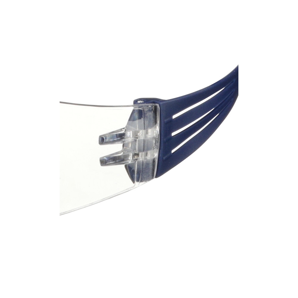 Occhiali 3M, SF101AF-BLU-EU, lenti trasparenti, montatura blu, non indossati