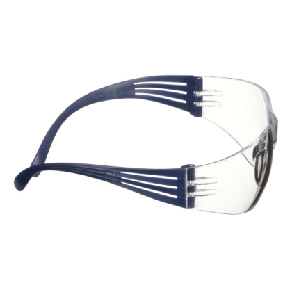 Occhiali 3M, SF101AF-BLU-EU, lenti trasparenti, montatura blu, non indossati