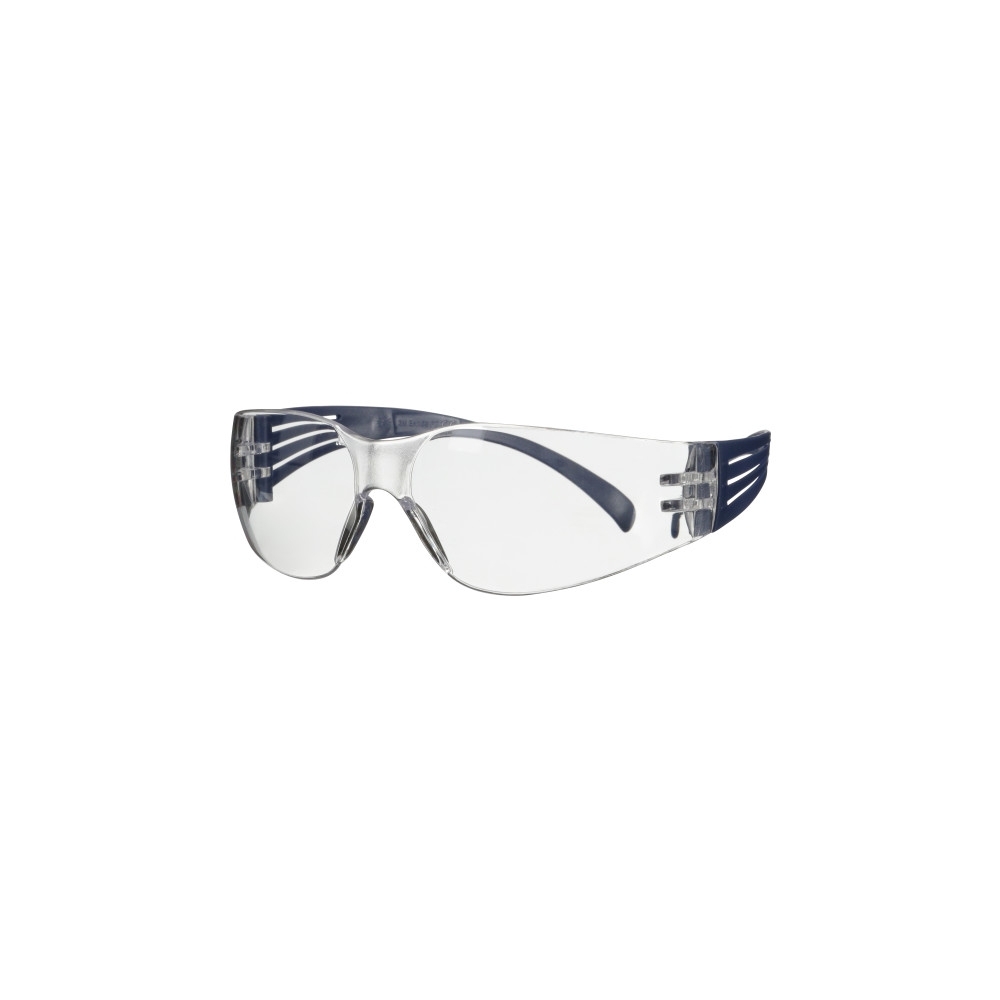 Occhiali 3M, SF101AF-BLU-EU, lenti trasparenti, montatura blu, non indossati