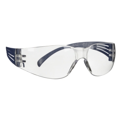 Occhiali 3M, SF101AF-BLU-EU, lenti trasparenti, montatura blu, non indossati