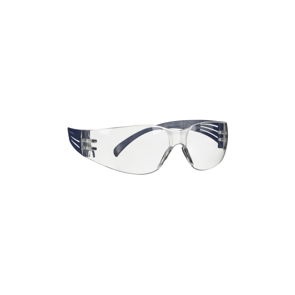 Occhiali 3M, SF101AF-BLU-EU, lenti trasparenti, montatura blu, non indossati
