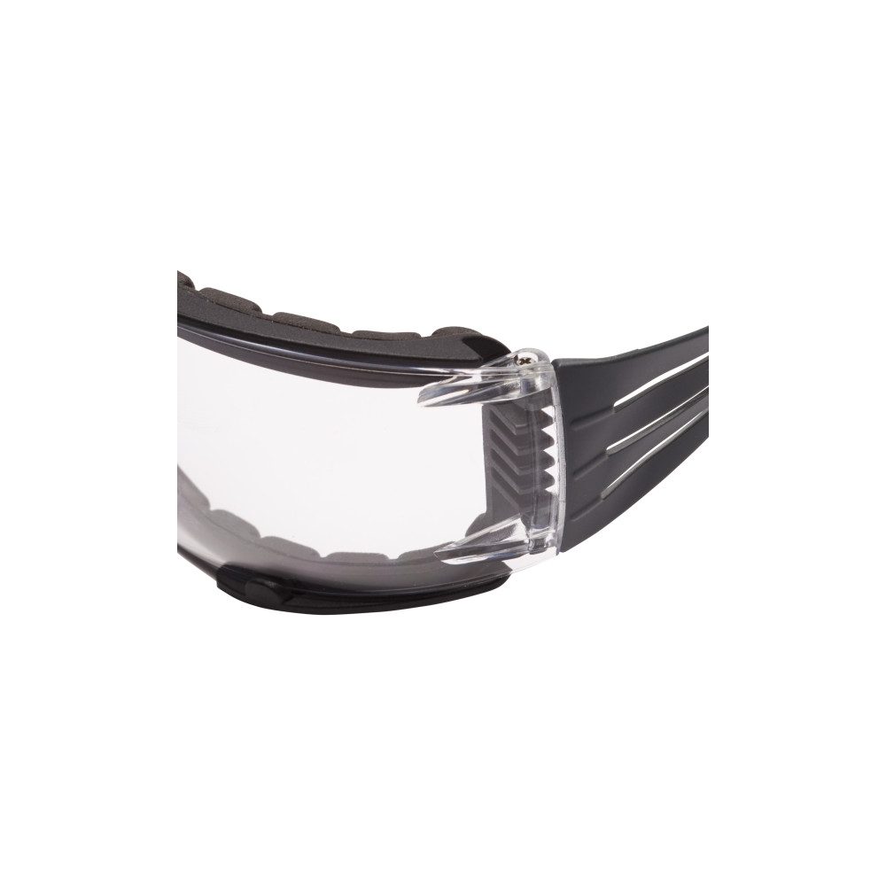 Occhiali 3M, SF401SGAF-BLU-F-EU, lenti trasparenti, montatura blu/grigia, non indossati