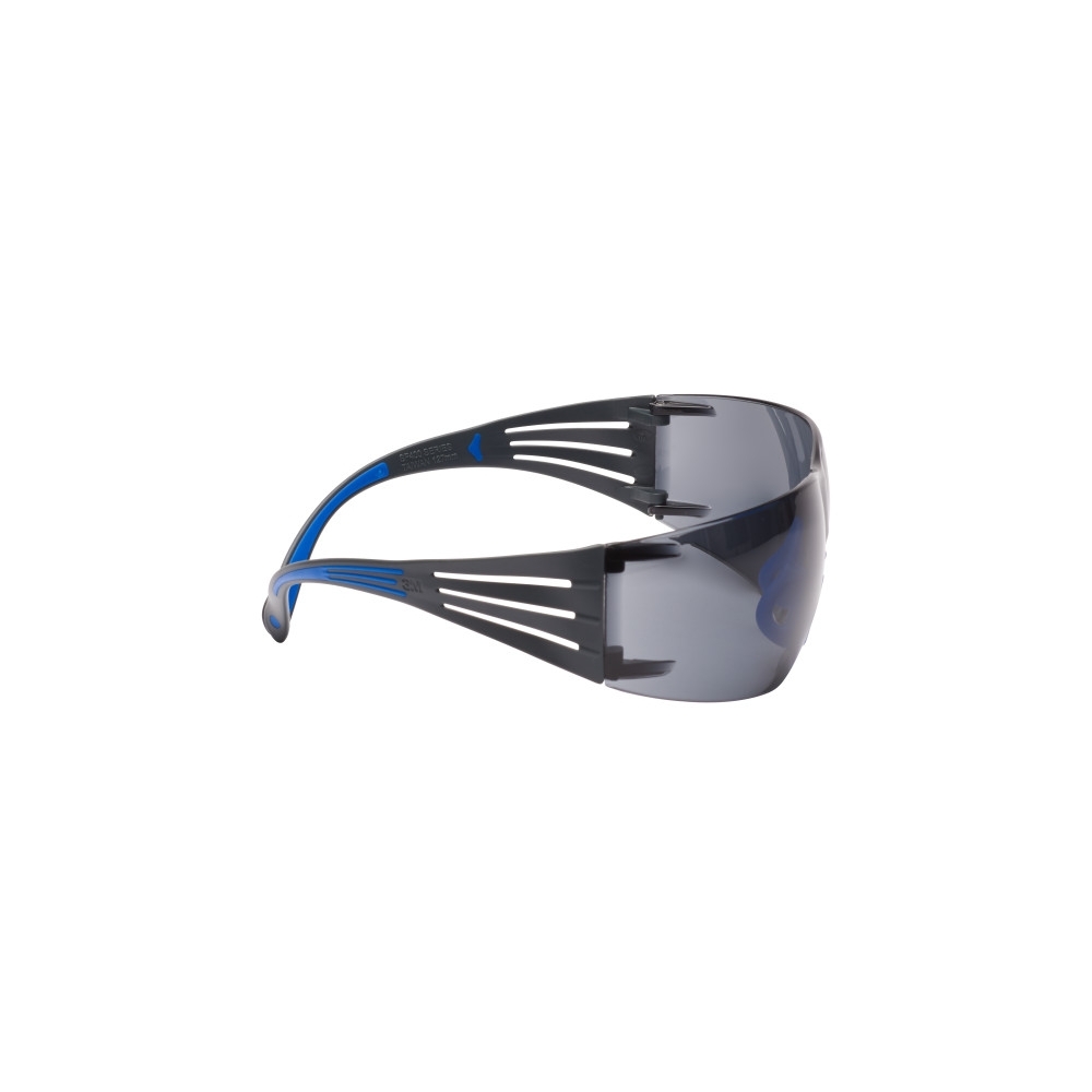 Occhiali 3M, SF402SGAF-BLU, lenti grigie, montatura blu/grigia, non indossati