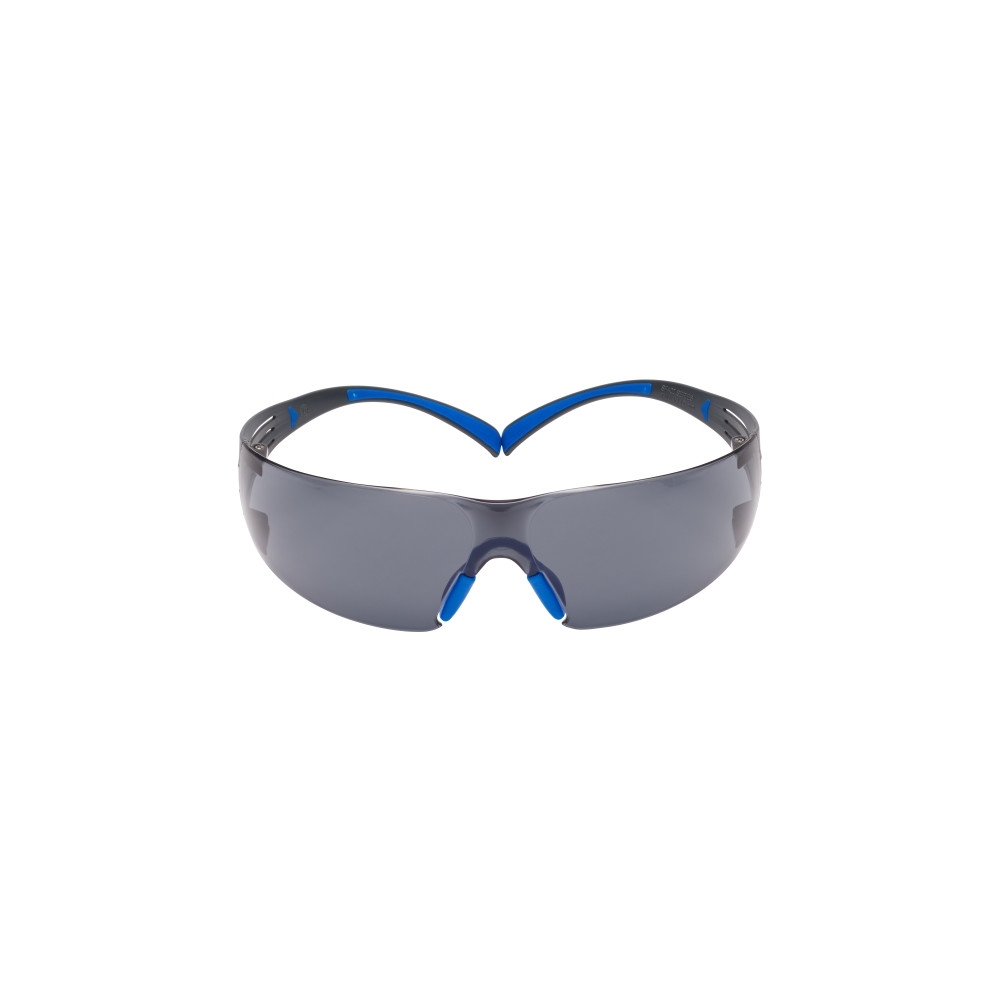 Occhiali 3M, SF402SGAF-BLU, lenti grigie, montatura blu/grigia, non indossati