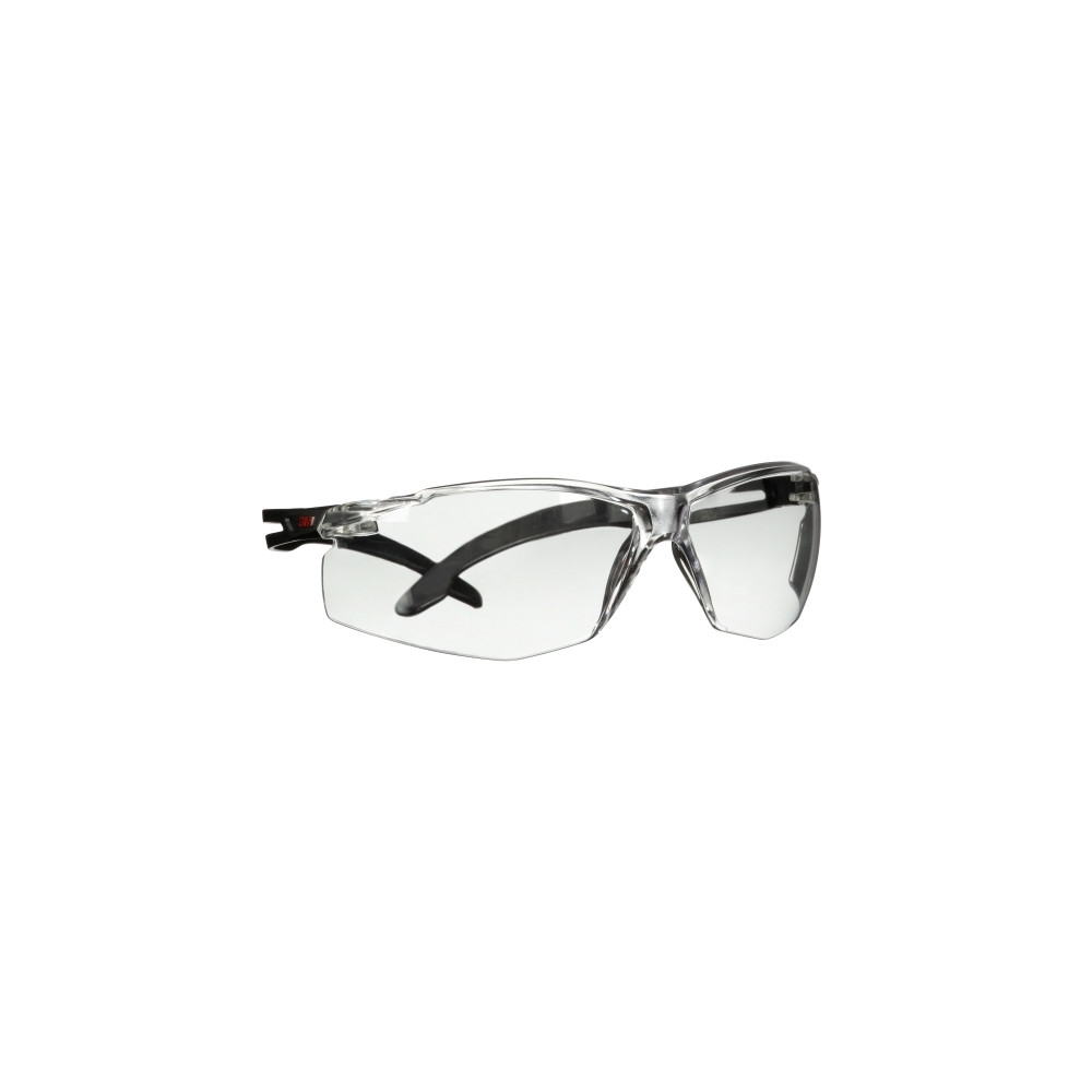 Occhiali 3M, SF501ASP-BLK-EU, lenti trasparenti, montatura nera, non indossati