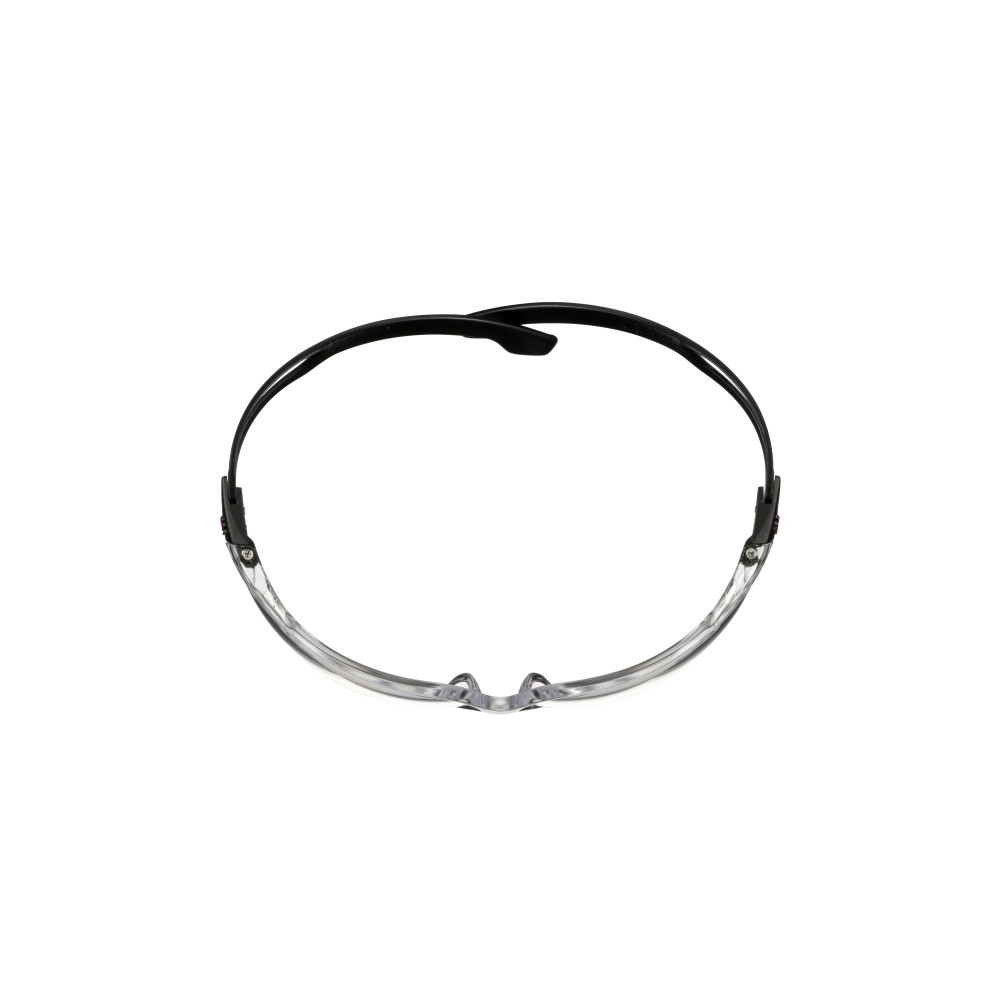Occhiali 3M, SF501ASP-BLK-EU, lenti trasparenti, montatura nera, non indossati