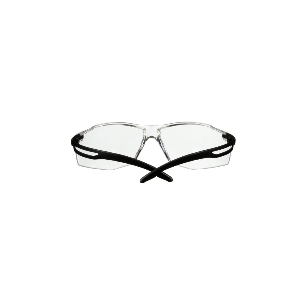 Occhiali 3M, SF501ASP-BLK-EU, lenti trasparenti, montatura nera, non indossati