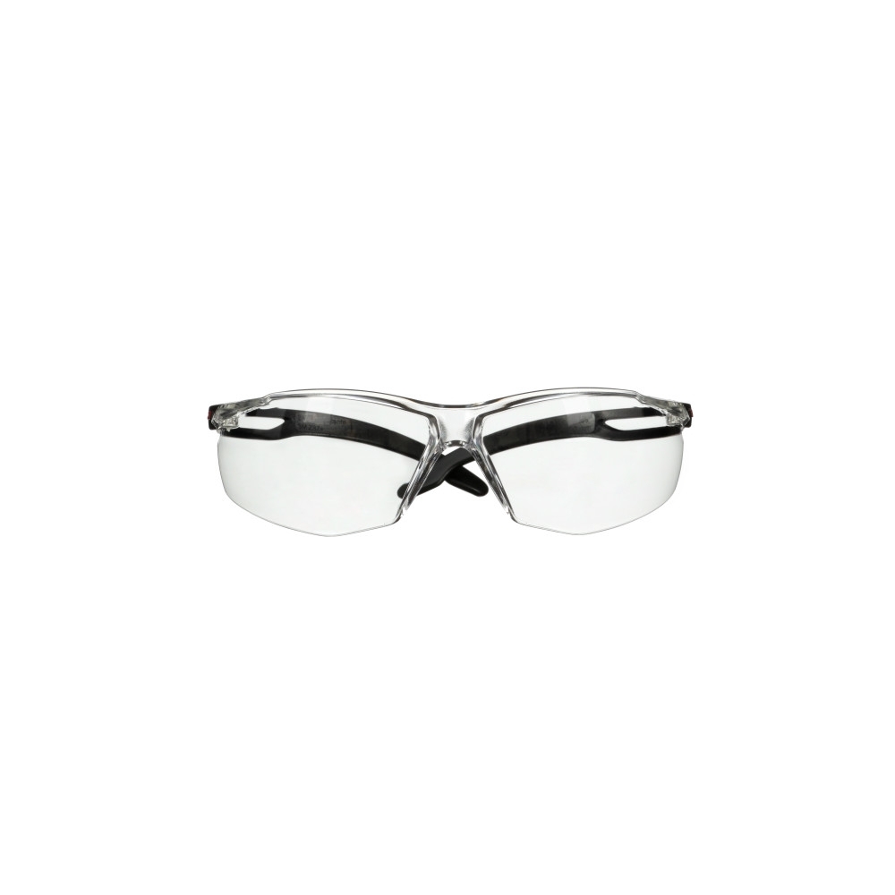 Occhiali 3M, SF501ASP-BLK-EU, lenti trasparenti, montatura nera, non indossati