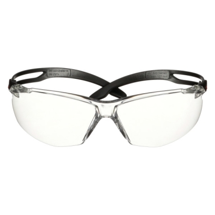 Occhiali 3M, SF501ASP-BLK-EU, lenti trasparenti, montatura nera, non indossati