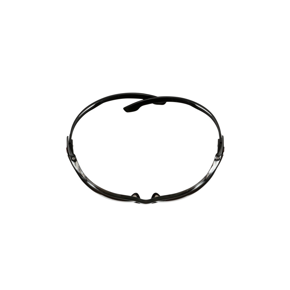 Occhiali 3M, SF509AF-BLK, lente a specchio argento, montatura nera, non indossati