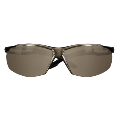 Occhiali 3M, SF509AF-BLK, lente a specchio argento, montatura nera, non indossati