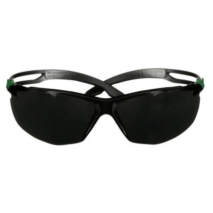 Occhiali 3M, SF550ASP-GRN-EU, lente grigia, montatura verde/nera, non indossati