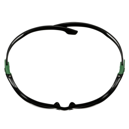 Occhiali 3M, SF550ASP-GRN-EU, lente grigia, montatura verde/nera, non indossati