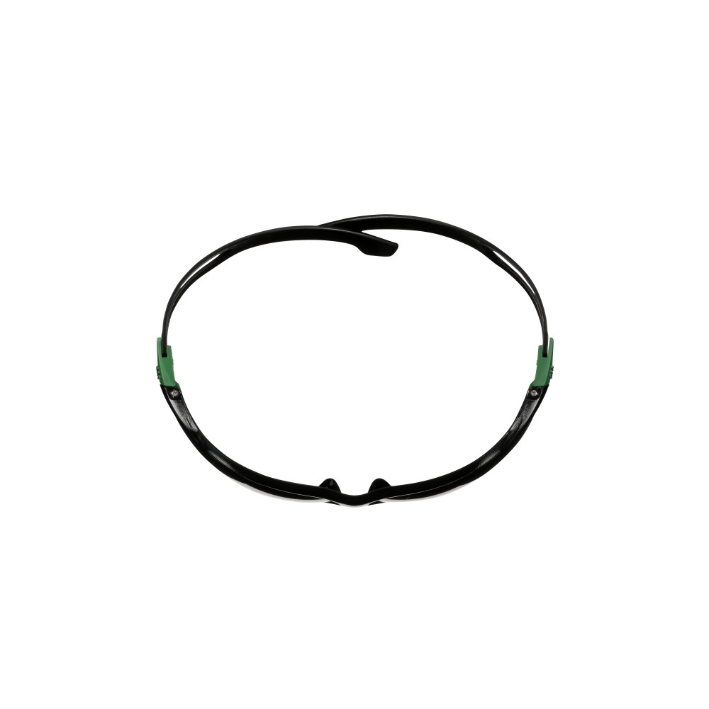 Occhiali 3M, SF550ASP-GRN-EU, lente grigia, montatura verde/nera, non indossati